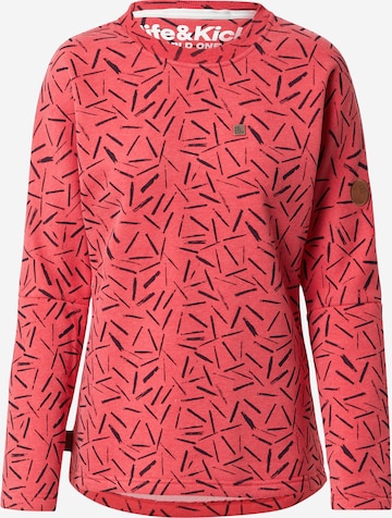 Alife and Kickin - Sudadera 'DarlaAK' en naranja: frente