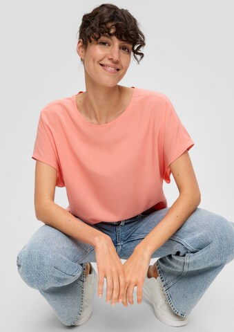 QS Bluse in Orange
