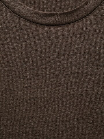 T-Shirt 'LIMAN' MANGO MAN en marron