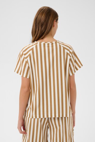 SAINT TROPEZ Blouse 'Zalinda' in Bruin