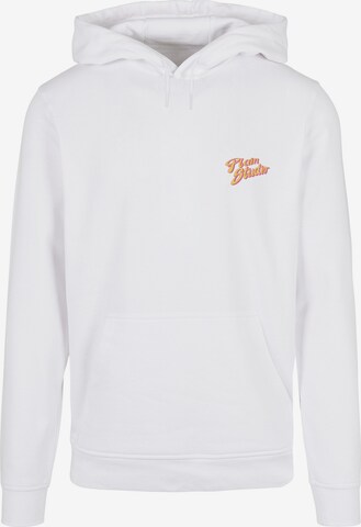 F4NT4STIC Sweatshirt 'Plain Studio Typo' in White: front