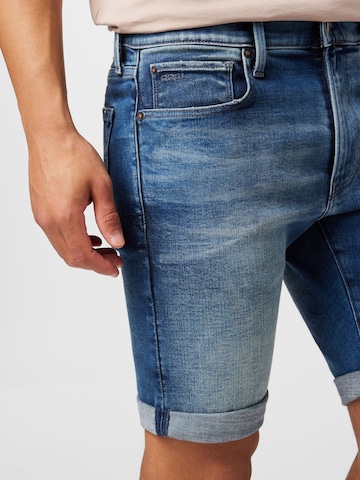 G-Star RAW Slimfit Jeans i blå