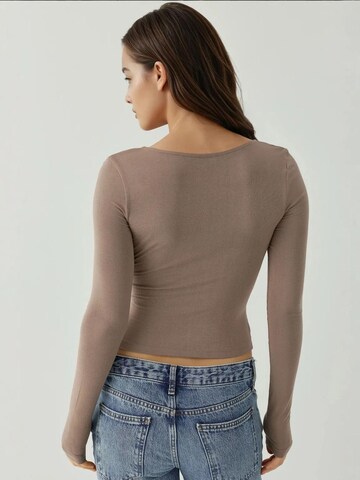 T-shirt Hiccup en marron