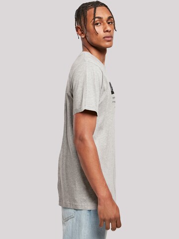 T-Shirt 'NASA Retro Photo Ad The Future Is Now' F4NT4STIC en gris