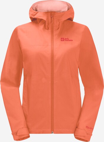 JACK WOLFSKIN Outdoorjacke 'Elsberg' in Orange: predná strana