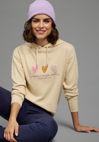 KangaROOS Pullover in Beige: Vorderseite