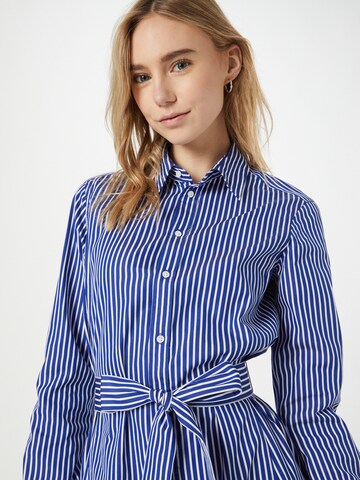 Rochie tip bluză de la Polo Ralph Lauren pe albastru