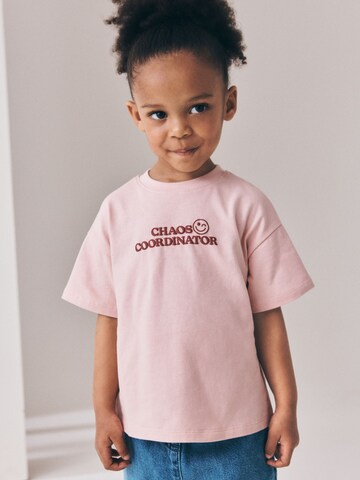 Next T-Shirt 'Mama' in Pink: Vorderseite
