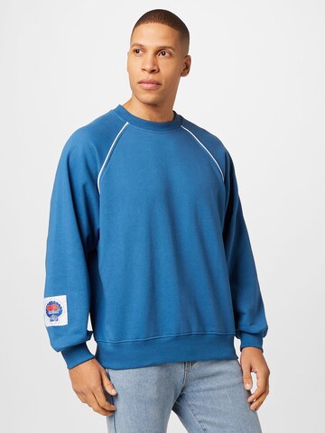 Denim Project Sweatshirt  'AMES' in Blau: Vorderseite