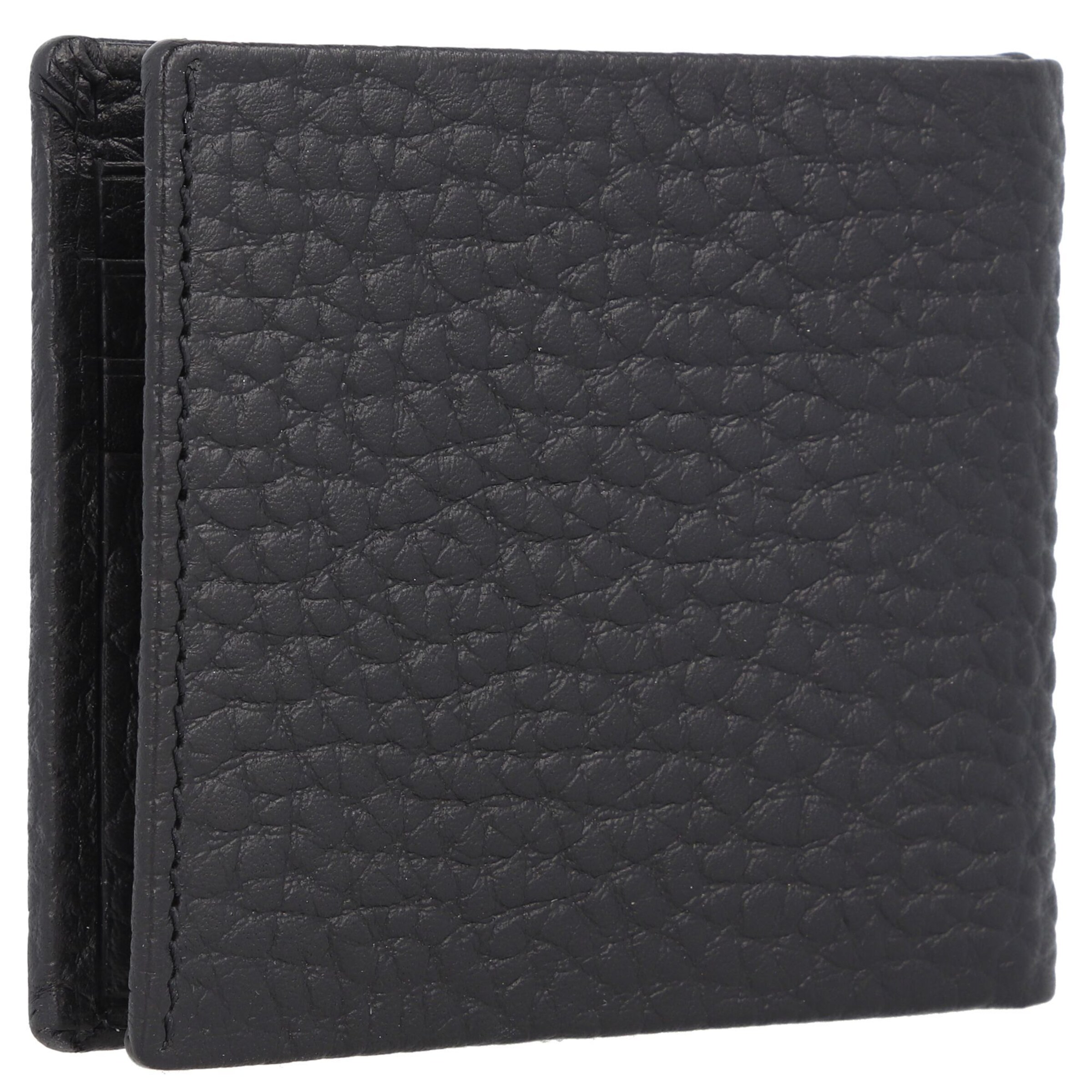 Portamonete 'Yannik' di Braun Büffel in nero