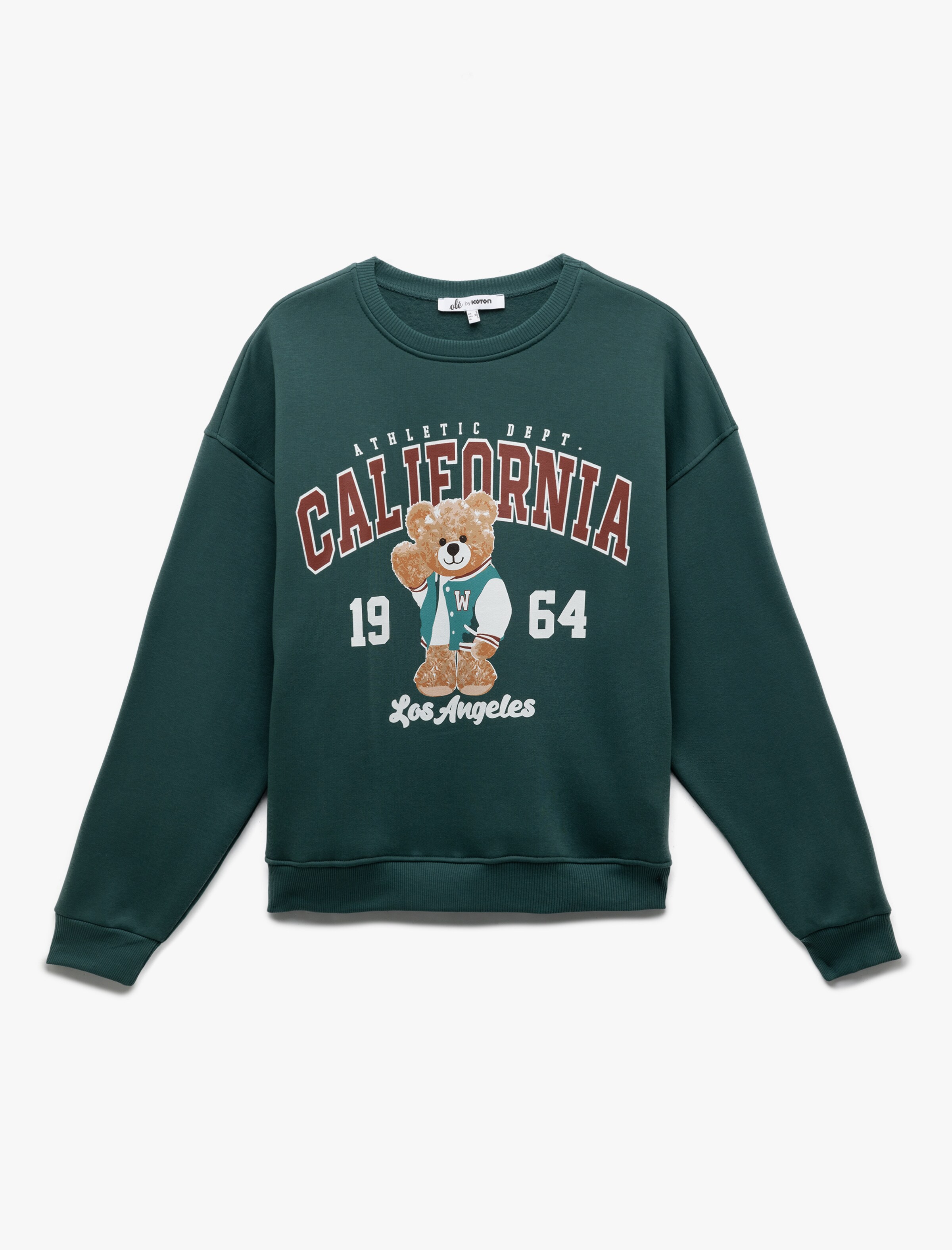 Koton Sweatshirt in Green: front