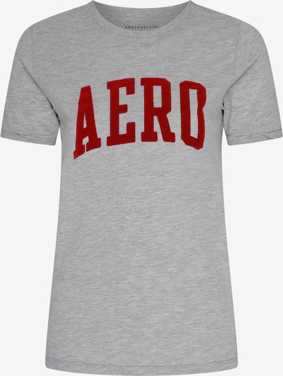 AÈROPOSTALE T-shirt en gris chiné / rouge, Vue avec produit