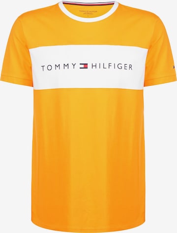 geltona Tommy Hilfiger Underwear Standartinis Marškinėliai: priekis