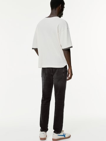 Coupe slim Jean Pull&Bear en noir