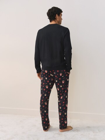 Pijama lungă de la Next pe roșu