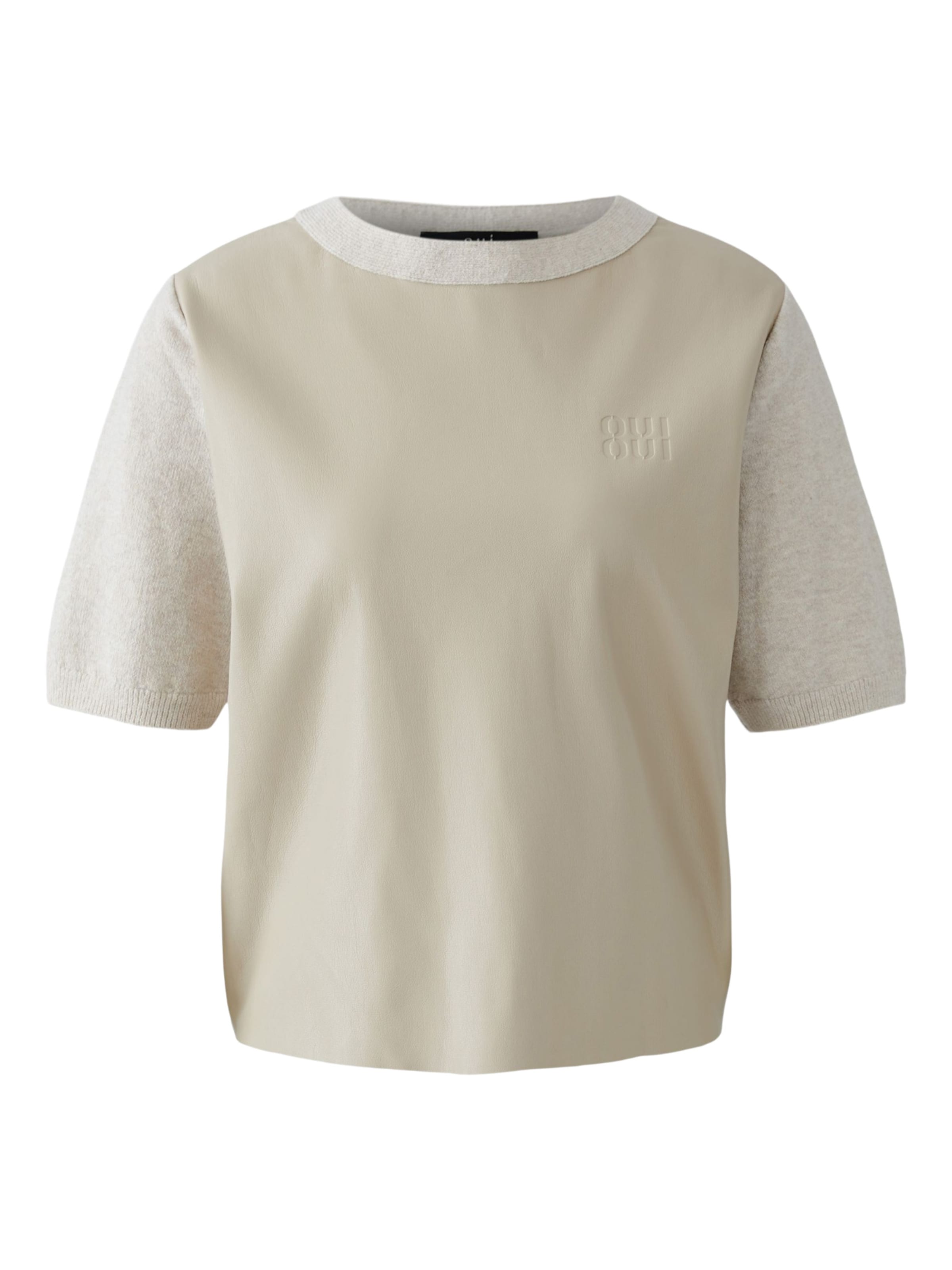 OUI Pullover in Beige: Vorderseite