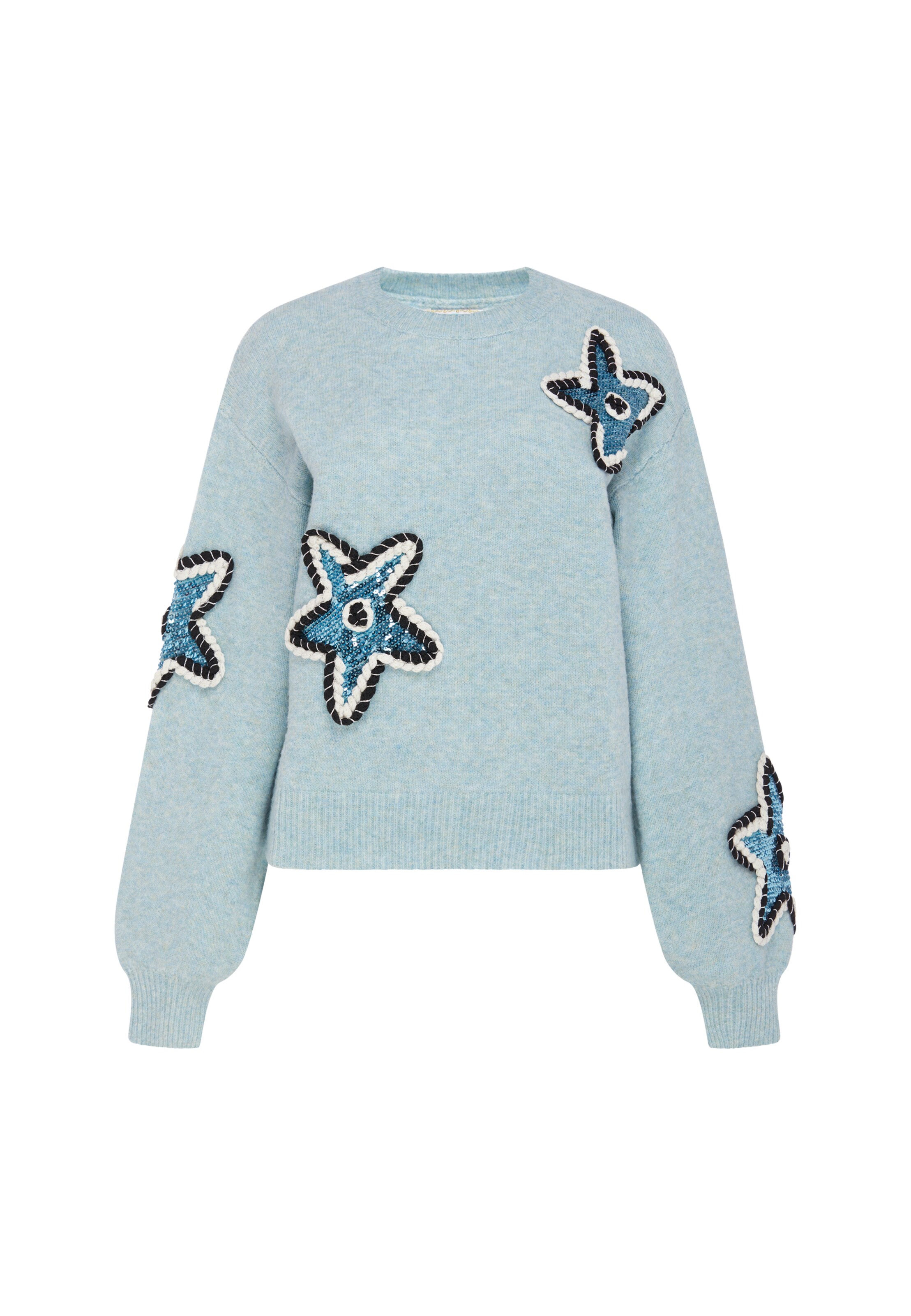 IZIA - Jersey en azul: frente