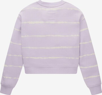 TOM TAILOR Sweatshirt in Purple