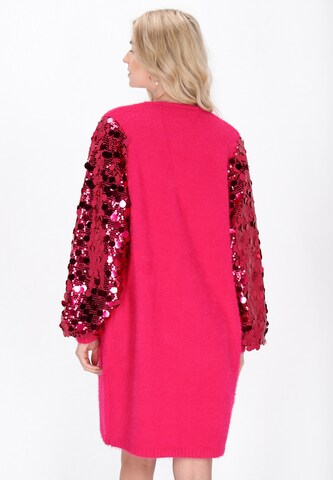 IZIA - Casaco de malha em rosa