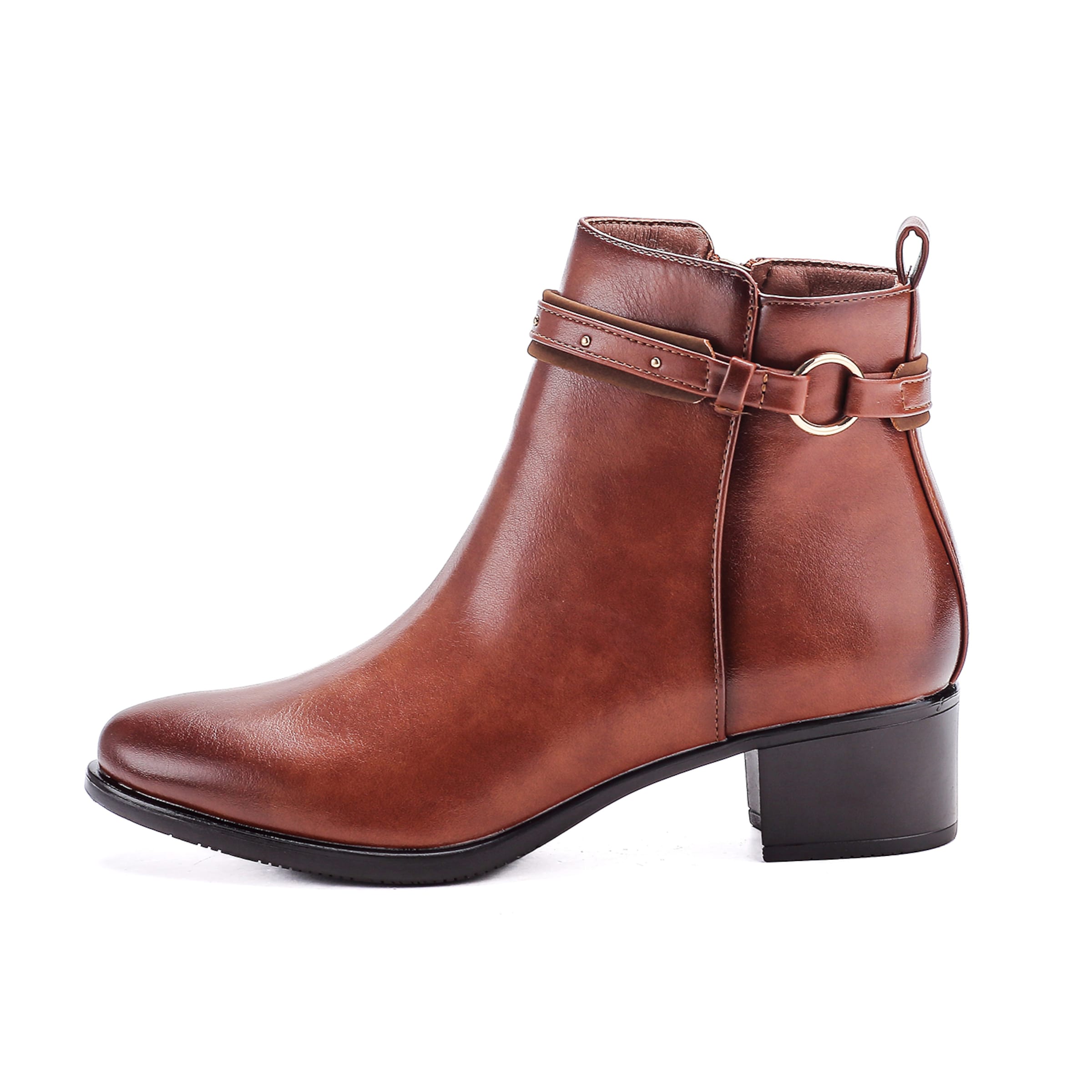 Elara Ankelstøvler i brun