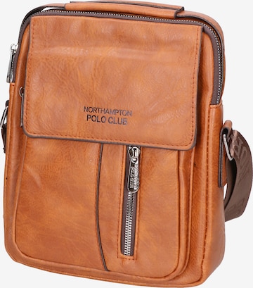 Northampton Polo Club Schoudertas in Bruin: voorkant