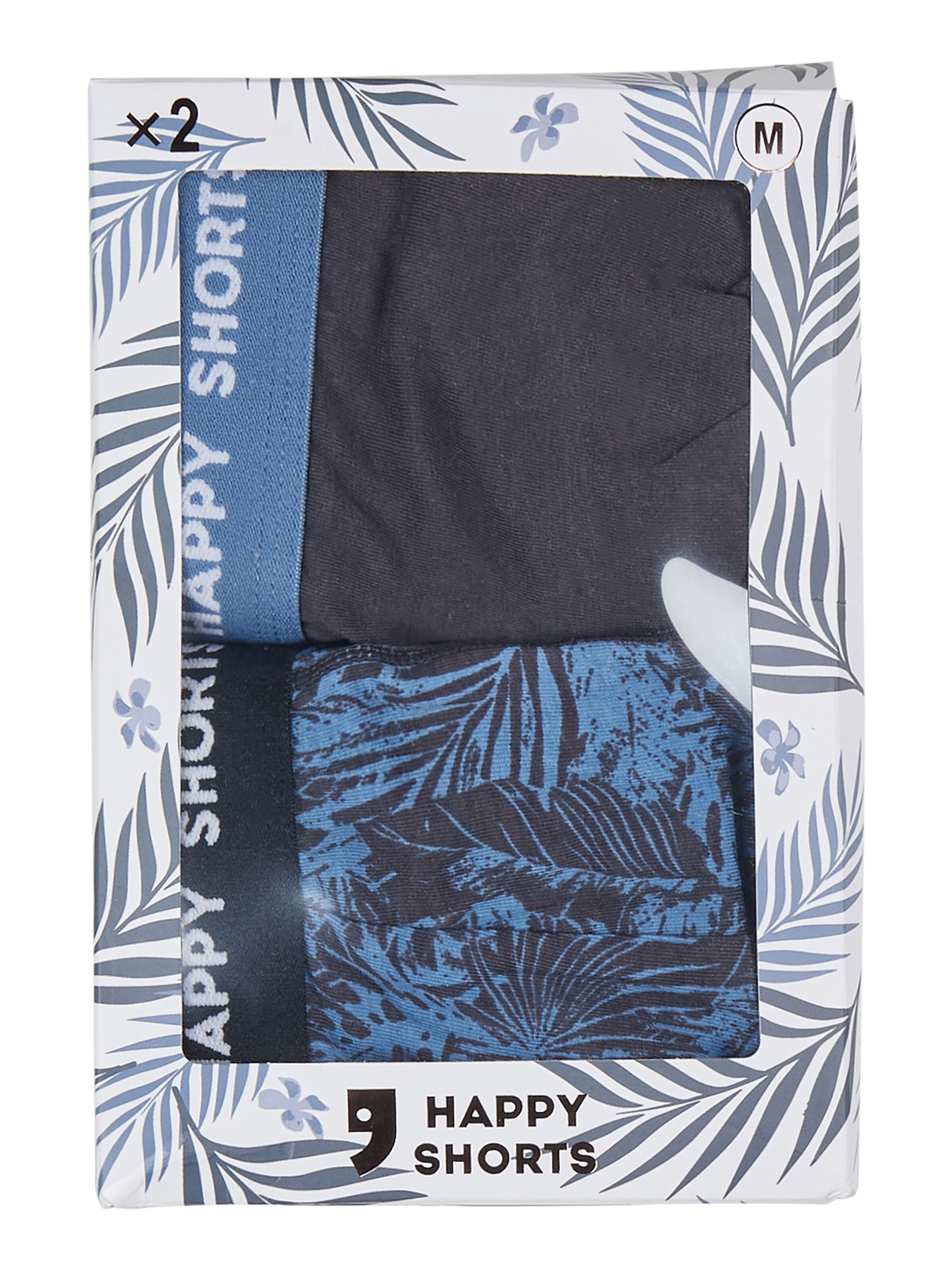 Boxers ' Oktober ' Happy Shorts en bleu