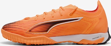 Chaussure de foot 'Ultra 6 Pro Cage' PUMA en orange : devant