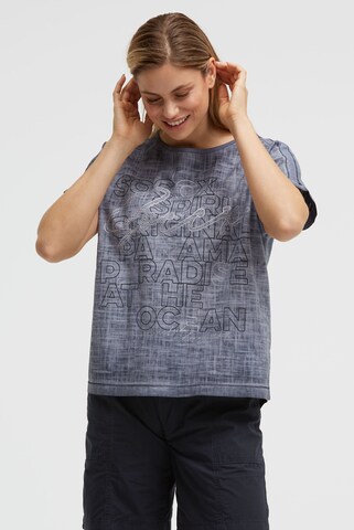 Soccx Blouse in Blue: front