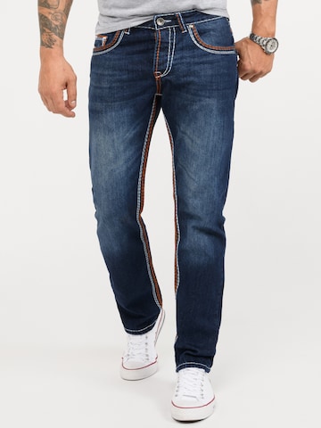 Rock Creek Regular Jeans in Blue: front