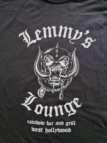 Lemmy Kilmister - Camiseta 'Lemmy Kilmister -  Lemmy´s Lounge T-Shirt' en negro