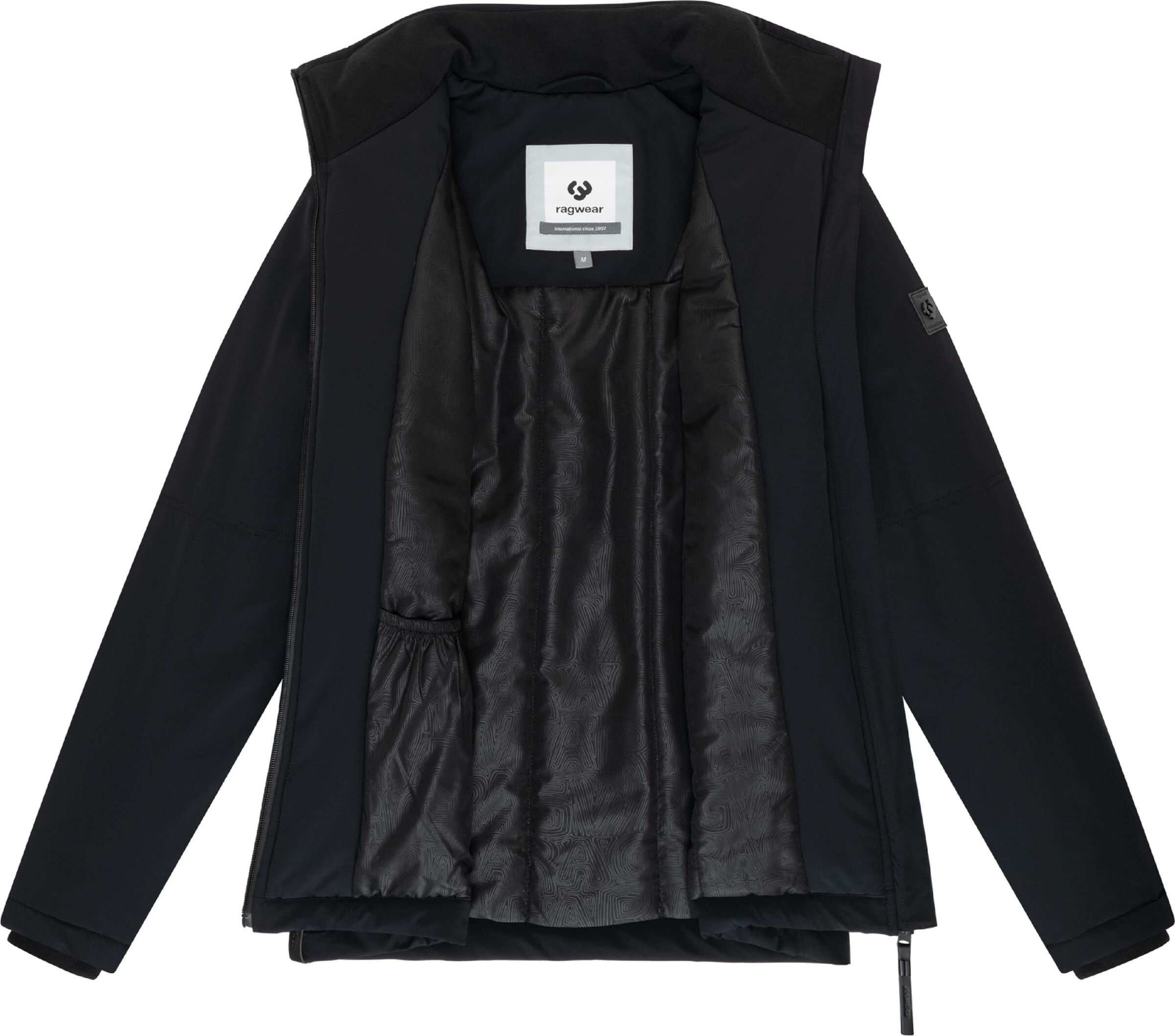 Giacca per outdoor 'Colwie' di Ragwear in nero