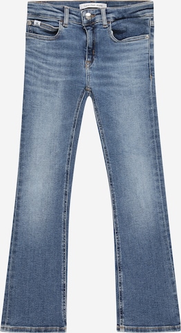 Jeans de la Calvin Klein Jeans pe albastru: față