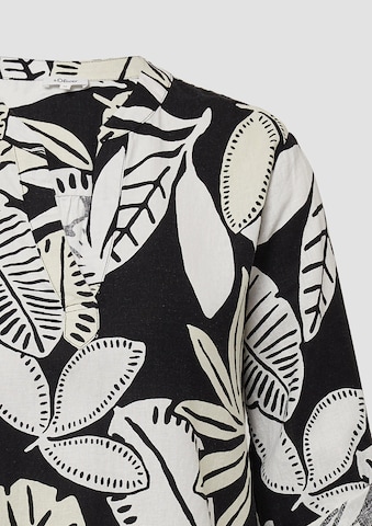 s.Oliver Bluse in Schwarz
