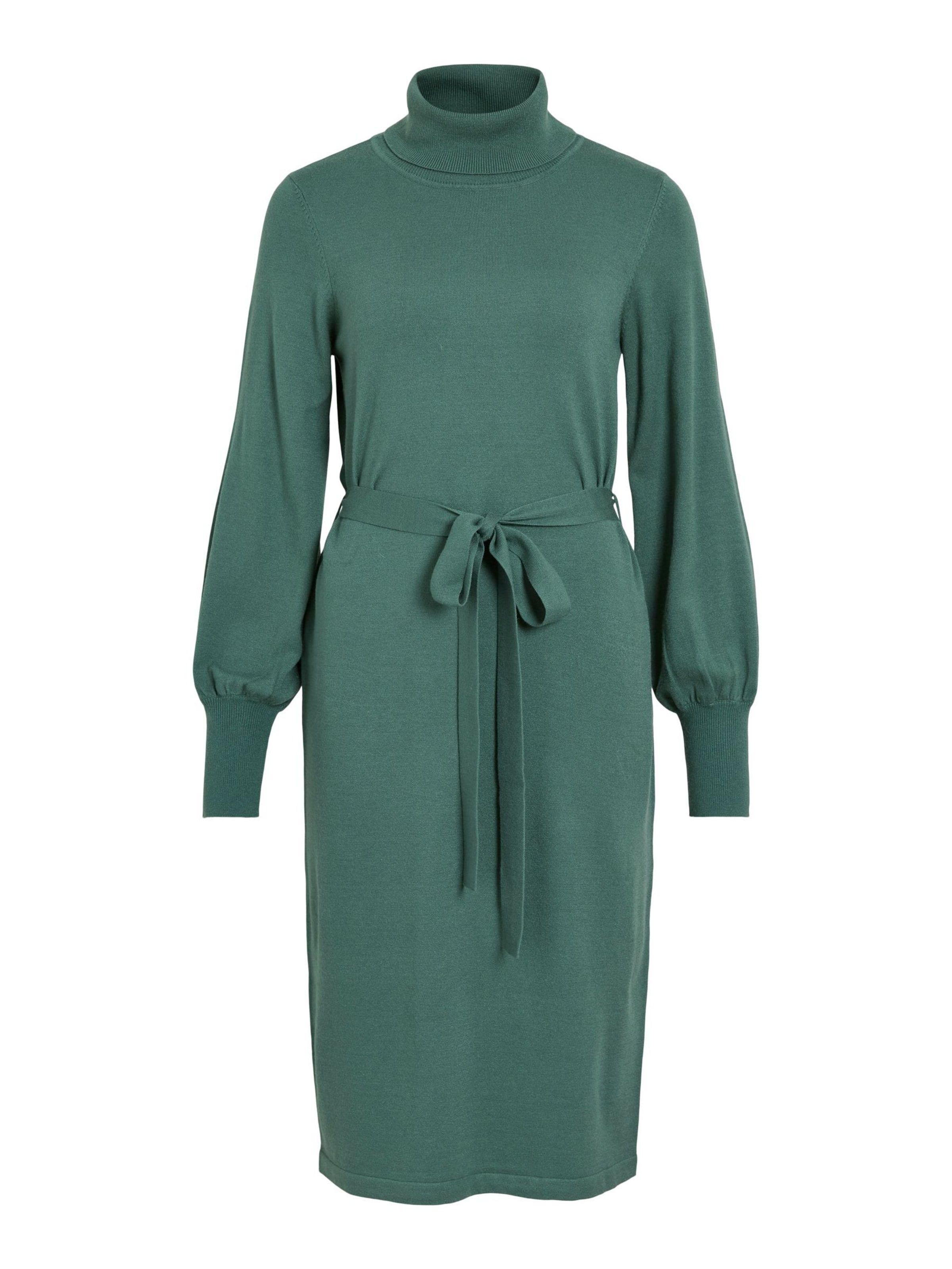 VILA Knitted dress 'VIAmanda' in Green, Item view