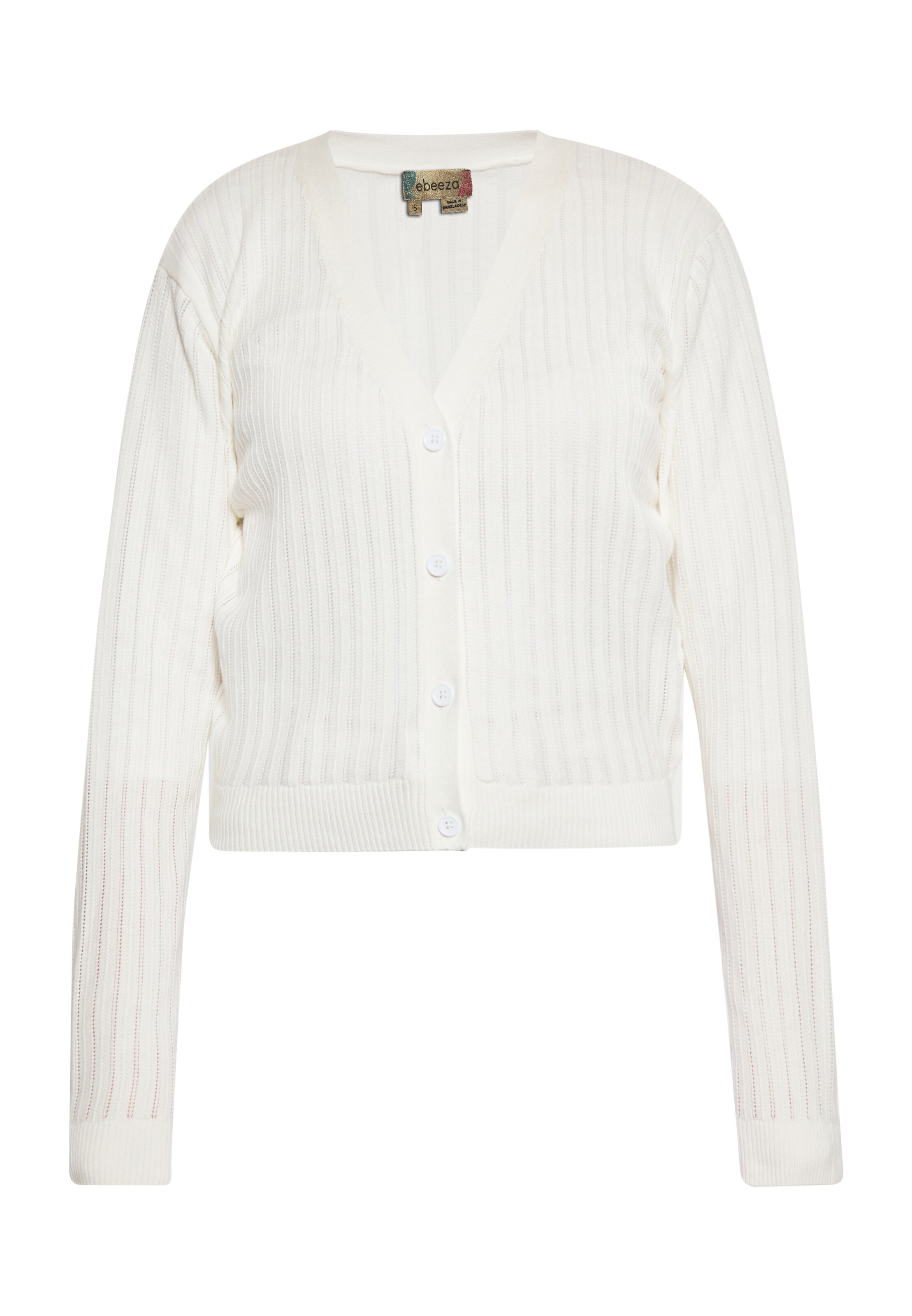 ebeeza Вязаная кофта в Белый: спереди