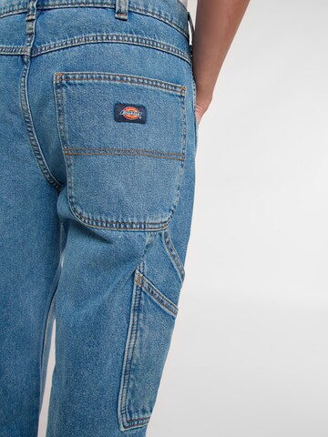 DICKIES Конический (Tapered) Джинсы 'Garyville' в Синий