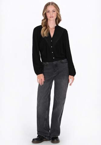 DreiMaster Vintage Blouse in Black