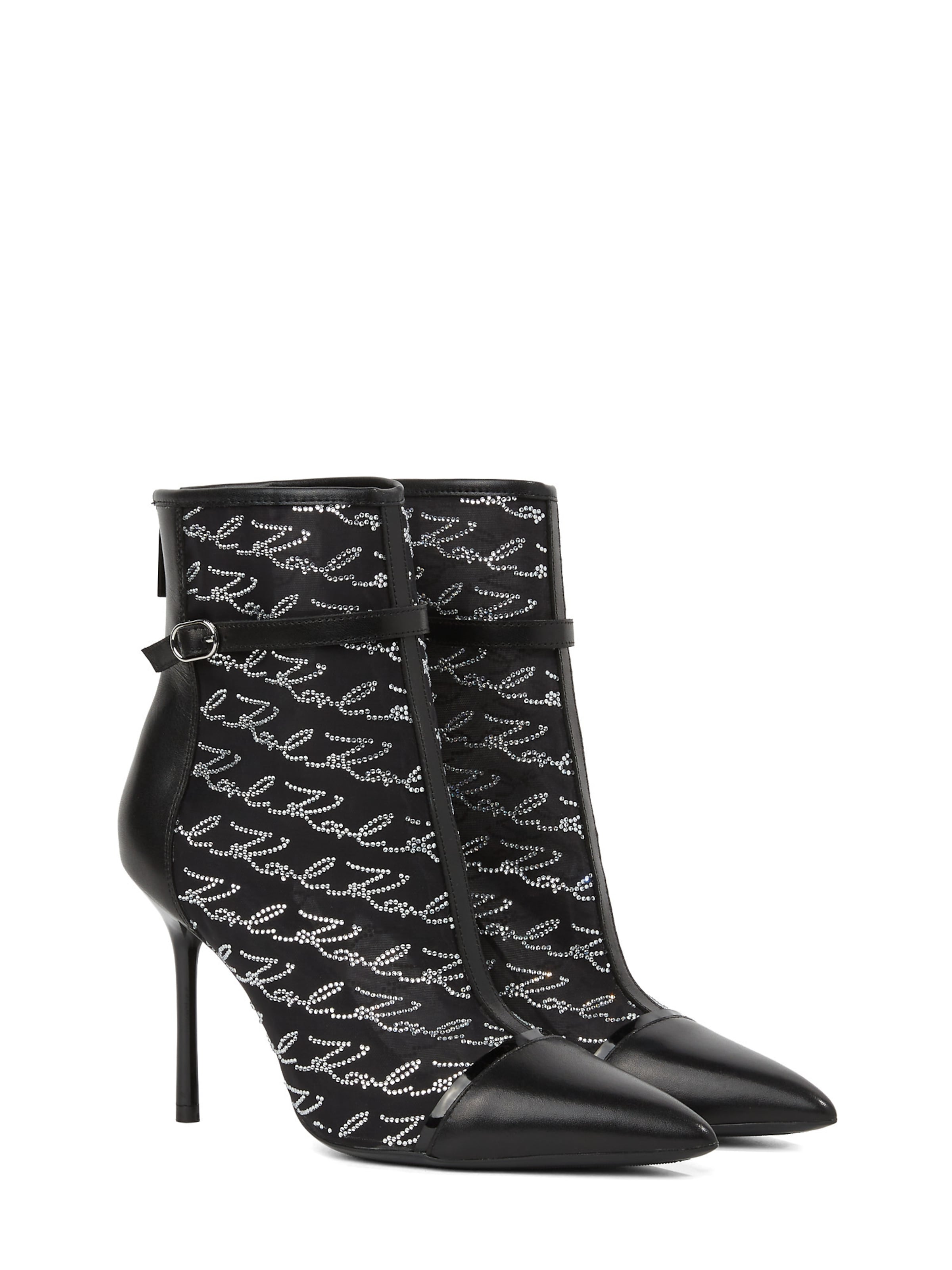 Karl Lagerfeld Μποτάκι σε μαύρο