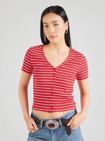 LEVI'S ® 'Muse Tee' in Rot: Vorderseite