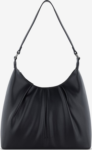 Borsa a spalla di bugatti in nero: frontale