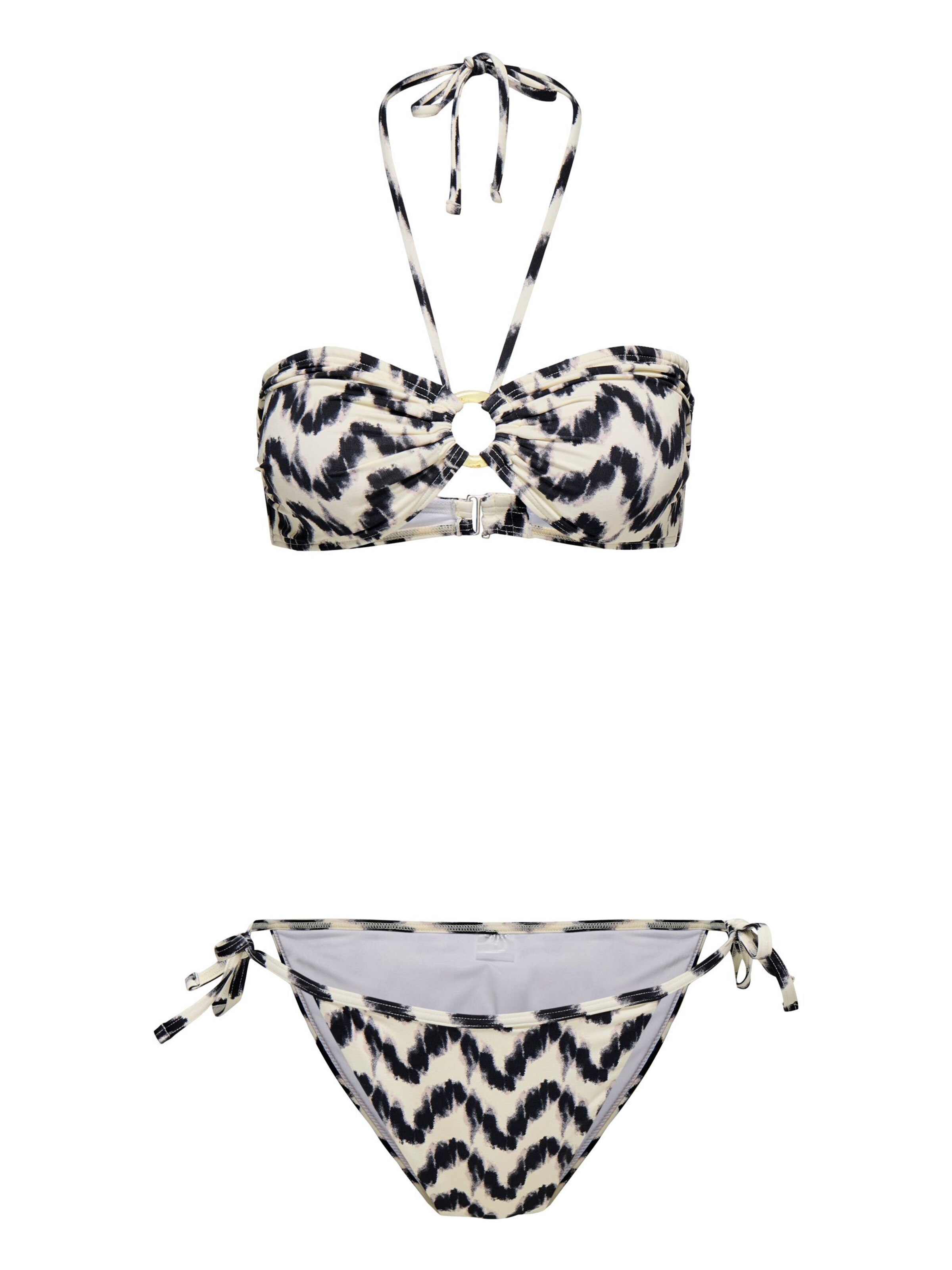 Bikini 'ONLJULIETTA-MARSEILLE' di ONLY in bianco: frontale