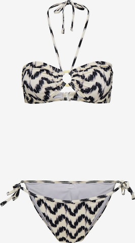 Bikini 'ONLJULIETTA-MARSEILLE' di ONLY in bianco: frontale