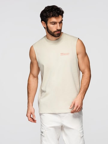 Ombre Тениска в сиво