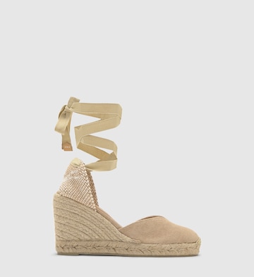 Espadrilles 'Chiara' Castañer en beige : devant
