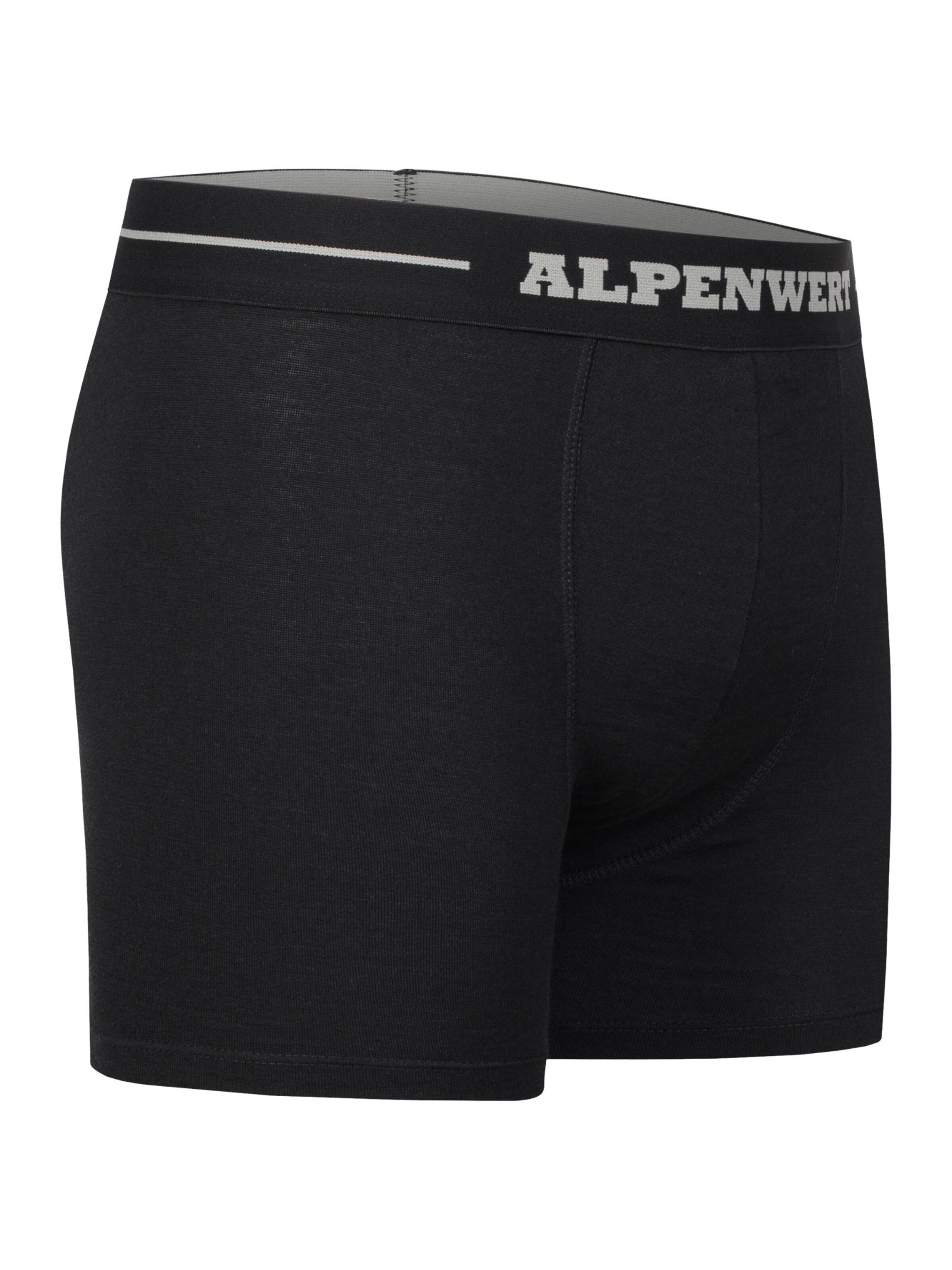 Alpenwert Boxershorts‌‌‌‌‌‌ in Schwarz