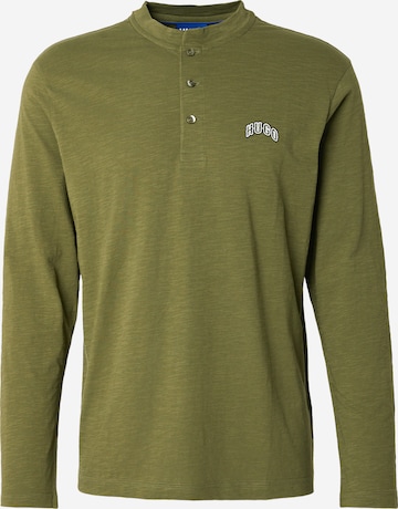 T-Shirt 'Nuvenly' HUGO en vert : devant