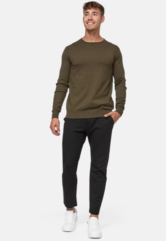 INDICODE JEANS Sweater 'Gamal' in Green