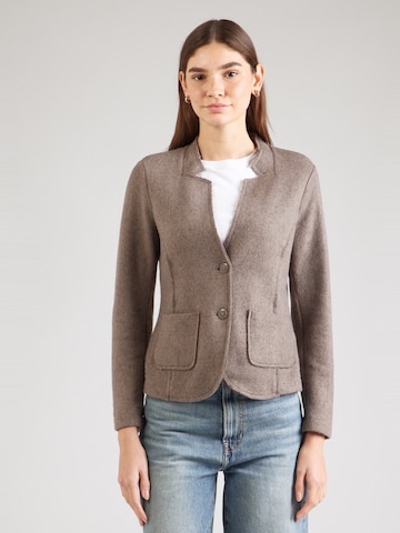 Blazer TOM TAILOR en beige : devant