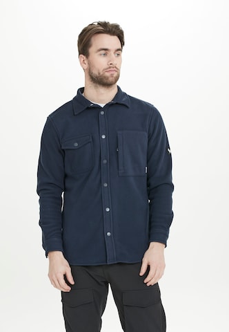 Whistler Regular fit Athletic Button Up Shirt 'Enzo' in Blue: front