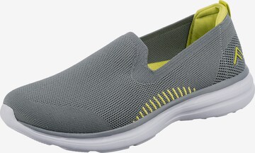 Freyling Slip-Ons in Grey: front